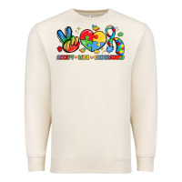 Sandshell accept love understand Premium Sweatshirt - LillyAllenDesigns