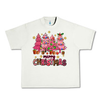 Pink Christmas Trees Urban Heavy Tee | Teevron