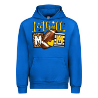 Cobalt Football mom yellow team color Urban Hoodie - HowdyJamesFarm