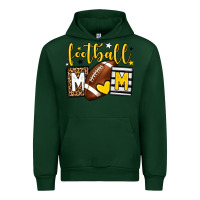Forest Green Football mom yellow team color Urban Hoodie - HowdyJamesFarm