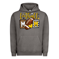 Pigment Tornado Football mom yellow team color Urban Hoodie - HowdyJamesFarm