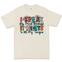 Bone i speak my mind because it hurts to bite my tongue Premium Tee - Zillion Design Studio