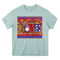 Arona american flag gnomes love star leopard glitter Heavy Core Tee - Artiststas