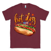 Burgundy hot dog Classic Tee - AdoDesignShop