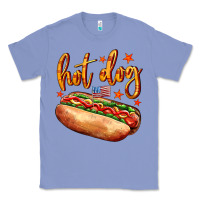 Colony Blue hot dog Classic Tee - AdoDesignShop