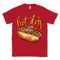 Red hot dog Classic Tee - AdoDesignShop