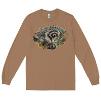 Toasted Coconut classy but trashy racoon Long Sleeve Tee - NancyCooperArtShop