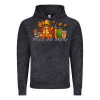 Vintage Black Pumpkin Spice Everything Vintage Hoodie - RacoonDesign