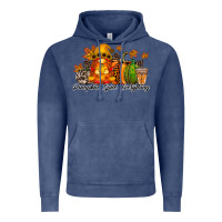 Vintage Denim Pumpkin Spice Everything Vintage Hoodie - RacoonDesign