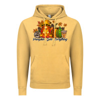 Vintage Mustard Pumpkin Spice Everything Vintage Hoodie - RacoonDesign