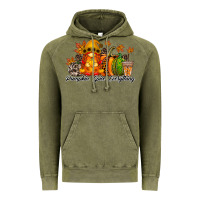 Vintage Olive Pumpkin Spice Everything Vintage Hoodie - RacoonDesign