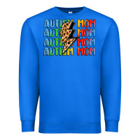 True Royal autism mom lightning bolt Premium Sweatshirt - LillyAllenDesigns