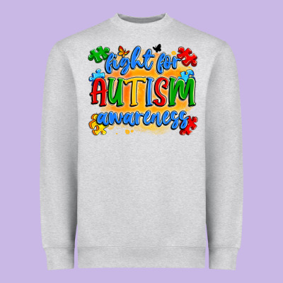 Fight For Autism Awareness Heavyweight Sweatshirt Designed By Artiststas