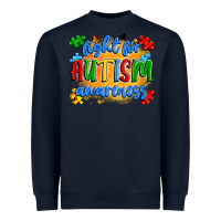 Navy fight for autism awareness Heavyweight Sweatshirt - Artiststas