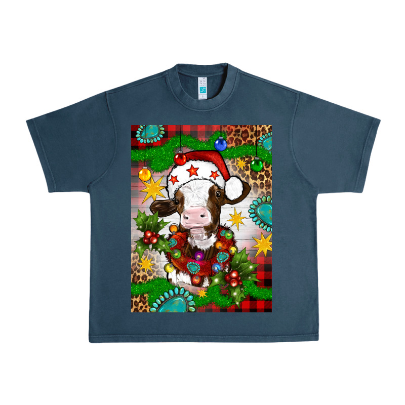 Christmas Cow Air Freshener Urban Heavy Tee by Artiststas | Teevron