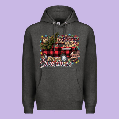 Merry Christmas Truck Premium Hoodie Designed By Bettercallsaul