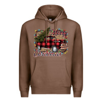 Chestnut Merry Christmas Truck Premium Hoodie - Bettercallsaul