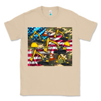 Mushroom excavator American flag Classic Tee - Artiststas