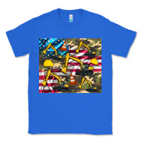 True Royal excavator American flag Classic Tee - Artiststas