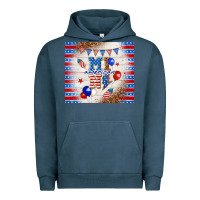 Pigment Midnight Navy American mini Urban Hoodie - TumblerDesignByShophia