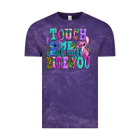 Cloud Purple touch me and i will bite Vintage Tee - AdoDesignShop