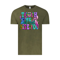 Vintage Olive touch me and i will bite Vintage Tee - AdoDesignShop