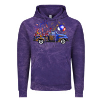 Western Truck Fourth Of July Vintage Hoodie | Teevron