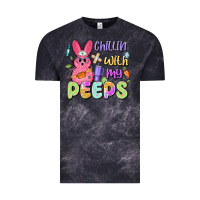 Cloud Black chillin' with my peeps Vintage Tee - Artiststas