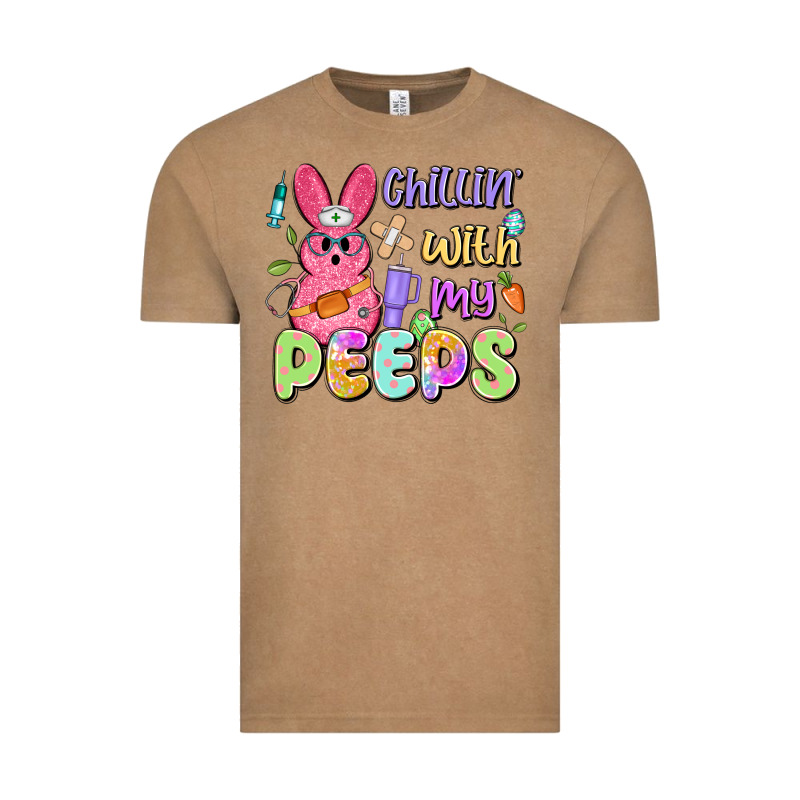 Chillin' With My Peeps Vintage Tee by Artiststas | Teevron