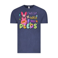Vintage Denim chillin' with my peeps Vintage Tee - Artiststas