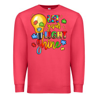 Cardinal let your light shine Premium Sweatshirt - LillyAllenDesigns