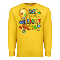 Lemon let your light shine Premium Sweatshirt - LillyAllenDesigns
