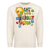 Sandshell let your light shine Premium Sweatshirt - LillyAllenDesigns