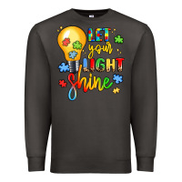 Smoke let your light shine Premium Sweatshirt - LillyAllenDesigns