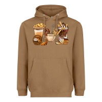 Toasted Coconut Bakery Coffee Cups With Cookie Bbs Heavyweight Hoodie - BundleAndBundleShop