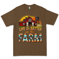Cacao life is better on the farm with barn Premium Tee - texasbilliewilder