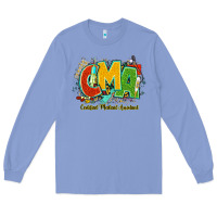 Colony Blue cma certified medical assistant juneteenth Long Sleeve Tee - NancyCooperArtShop