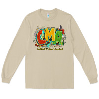 Mushroom cma certified medical assistant juneteenth Long Sleeve Tee - NancyCooperArtShop