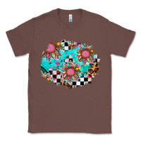 Chestnut race sunflower patches Classic Tee - AdoDesignShop
