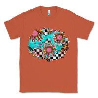 Copper race sunflower patches Classic Tee - AdoDesignShop