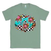 Sage race sunflower patches Classic Tee - AdoDesignShop
