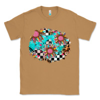 Toasted Coconut race sunflower patches Classic Tee - AdoDesignShop