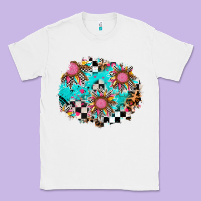 Race Sunflower Patches Classic Tee Designed By Adodesignshop
