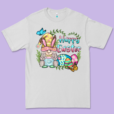 Happy Easter Bunny Gnome Premium Tee Designed By Barkaloodesign
