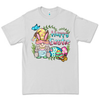 Dove Grey happy easter bunny gnome Premium Tee - BarkalooDesign