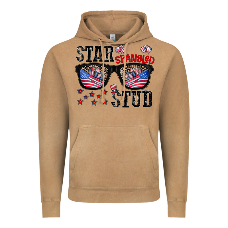 Star Spangled Stup Vintage Hoodie by CowhideDigitalArt | Teevron