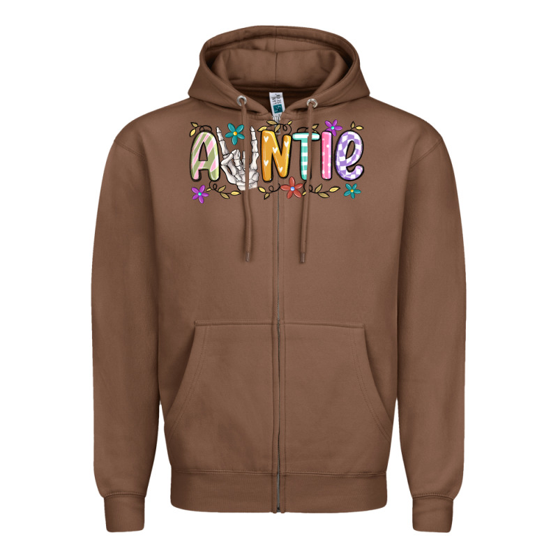Auntie Zipper Hoodie by MaliasSmallBusiness | Teevron