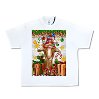 White christmas goat air freshener Urban Heavy Tee - Artiststas