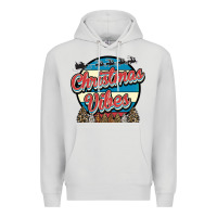 Dove Grey Christmas Vibes Premium Hoodie - Bettercallsaul