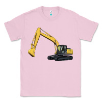 Bubblegum Pink excavator Classic Tee - Artiststas